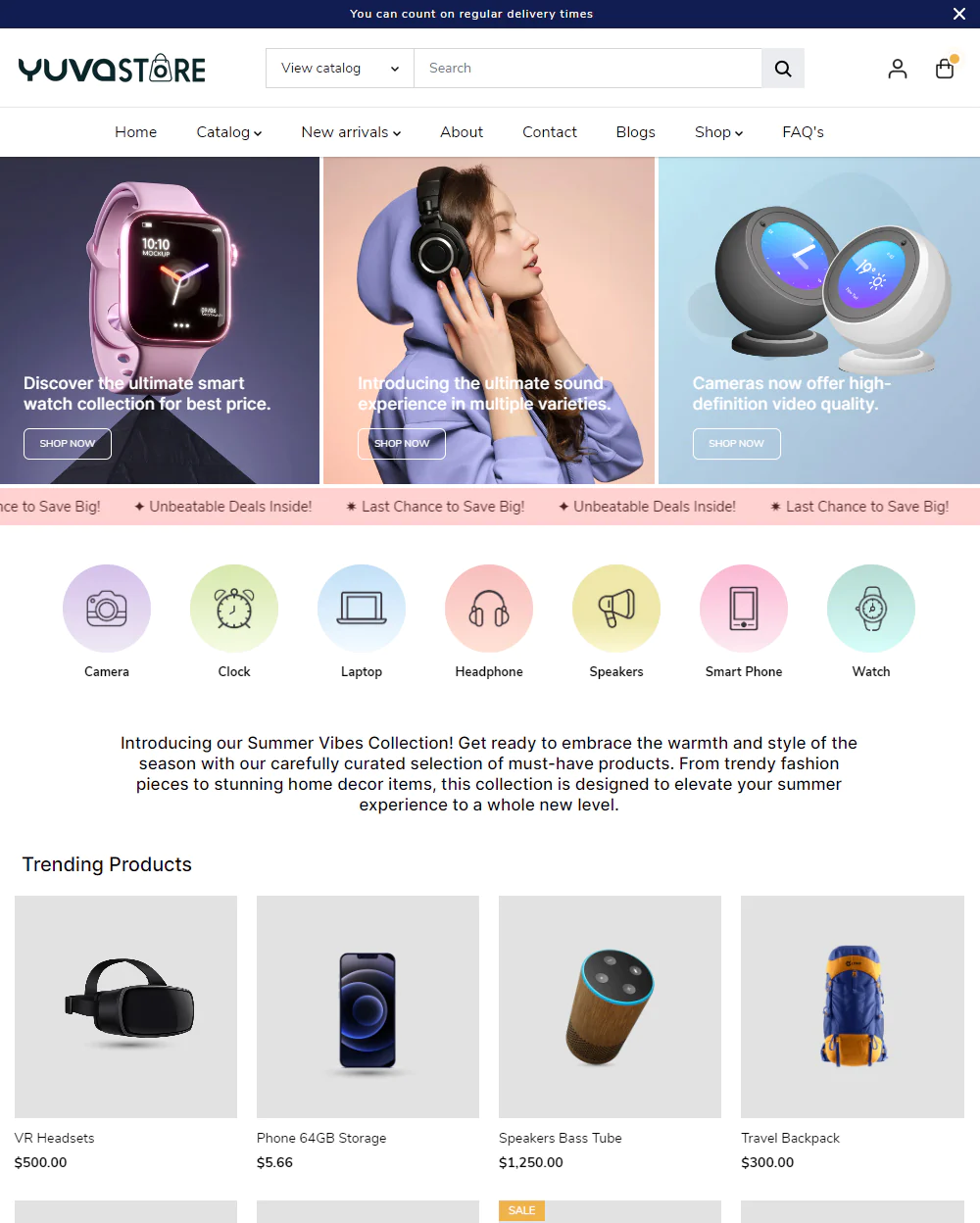 Yuva shopify theme